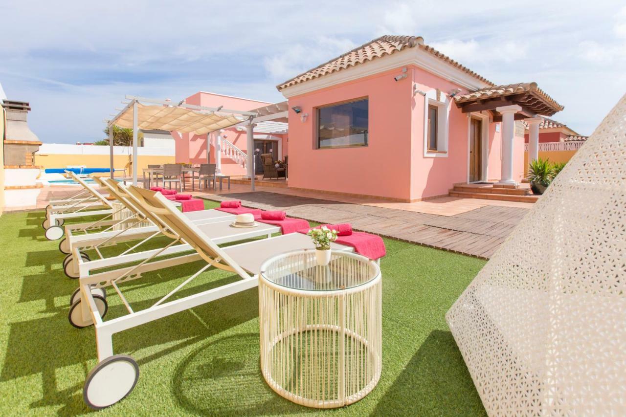Villa Bella Lucia 3. Piscina Climatizada, Wifi, Bbq. Corralejo Eksteriør bilde