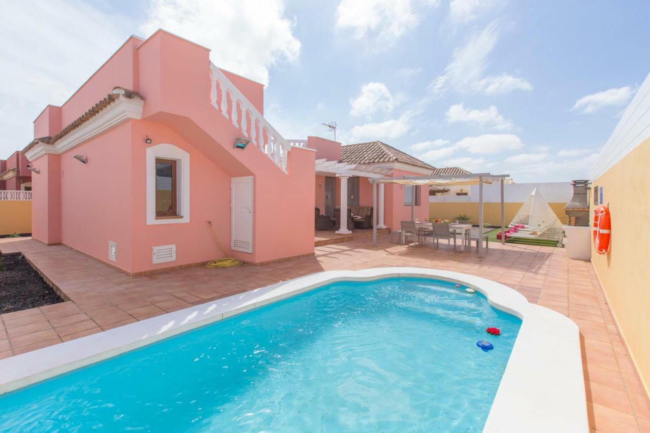 Villa Bella Lucia 3. Piscina Climatizada, Wifi, Bbq. Corralejo Eksteriør bilde